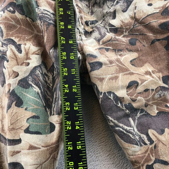 Vintage Wrangler Men's Flannel Lined Jeans Size 36x32 Camouflage Hunting Outdoor - Picture 5 of 16